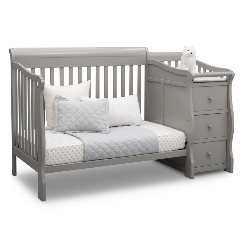 Delta children princeton junction convertible crib n changer hotsell